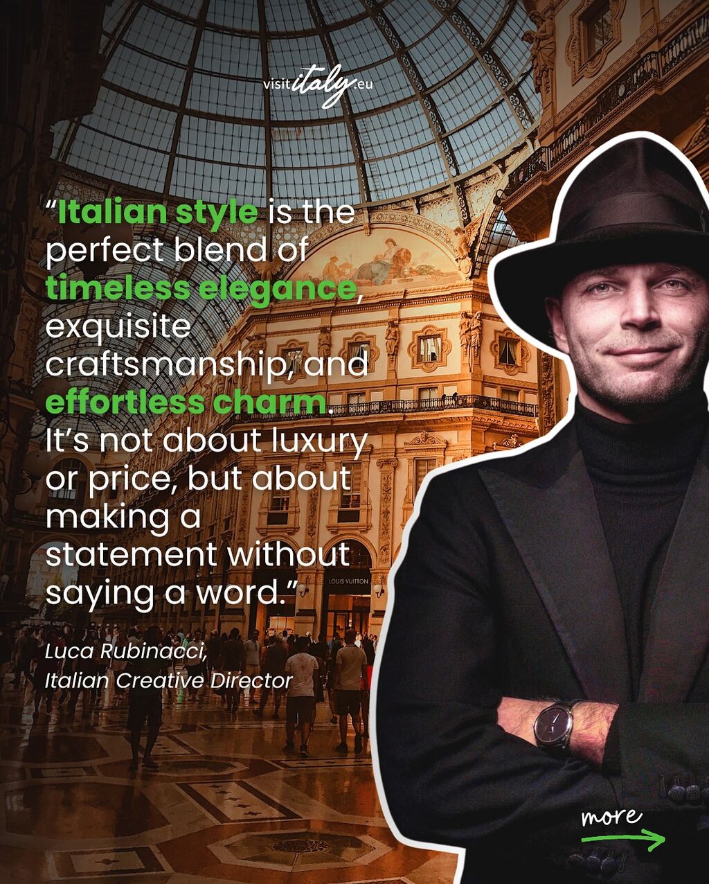 Luca Rubinacci talks about Milan: the favourite spots of a true Italian gentleman