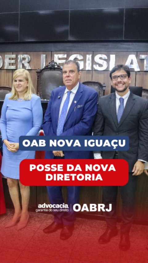 OAB/Volta Redonda toma posse para a gest&atilde;o do tri&ecirc;nio 2025-2027