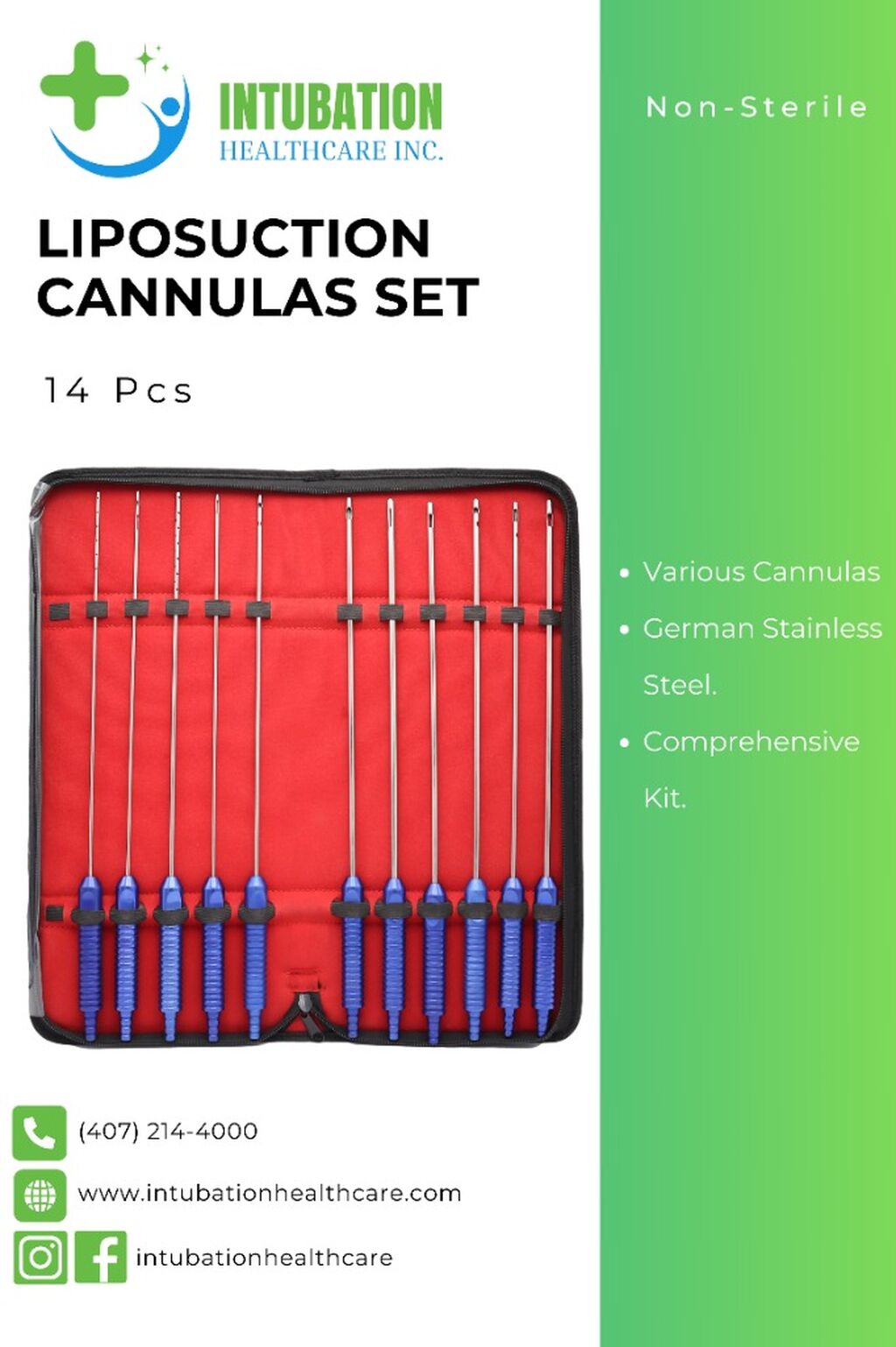 Liposuction Cannulas Kits