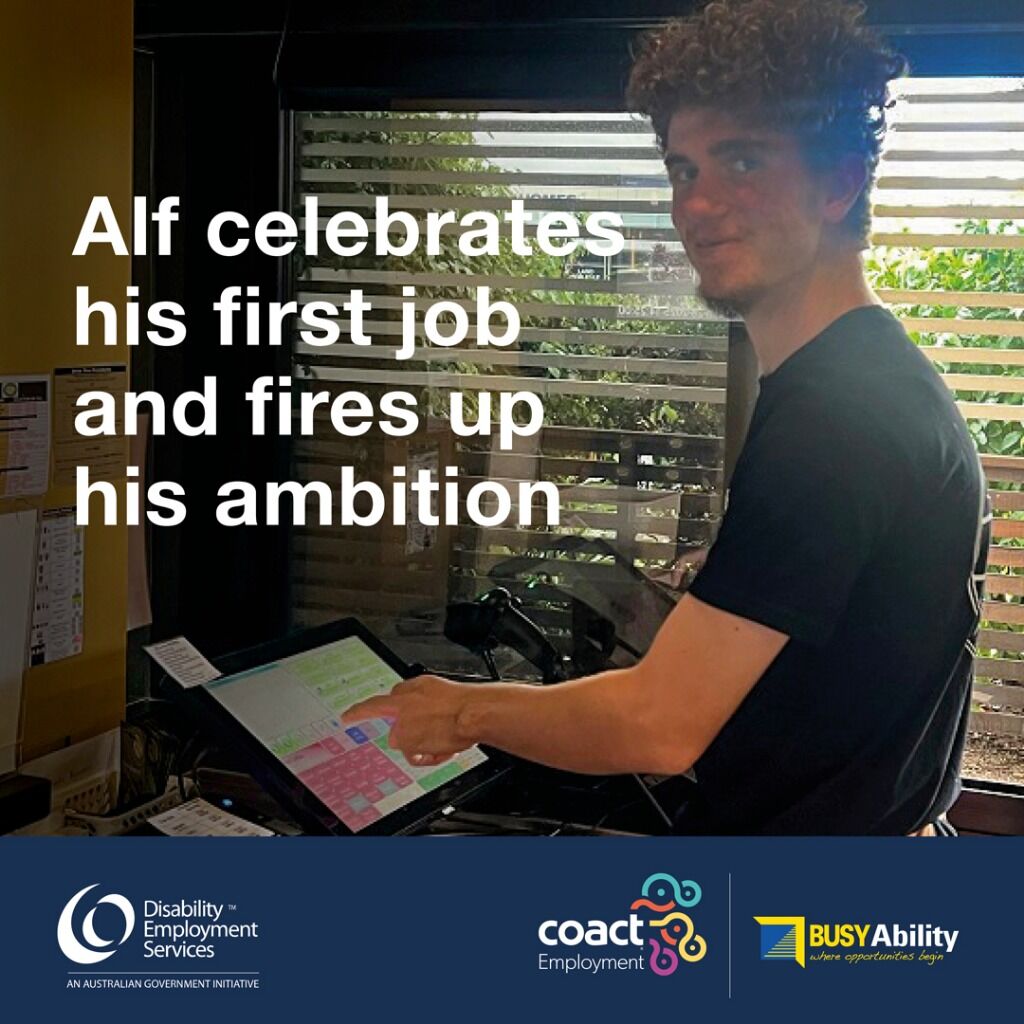 Alf Celebrates his first job and fires up ambition