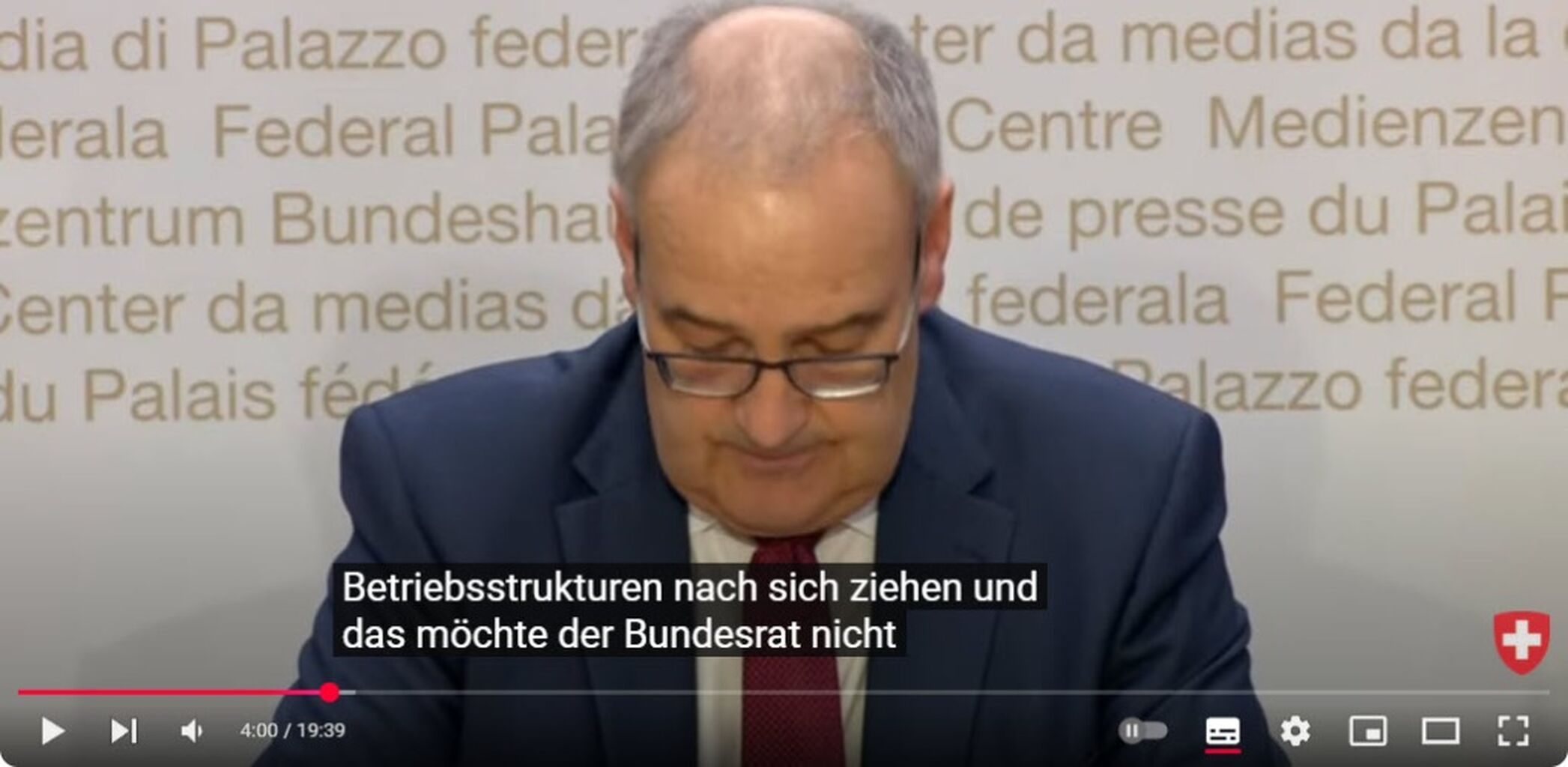 Was ist los, Bundesrat?