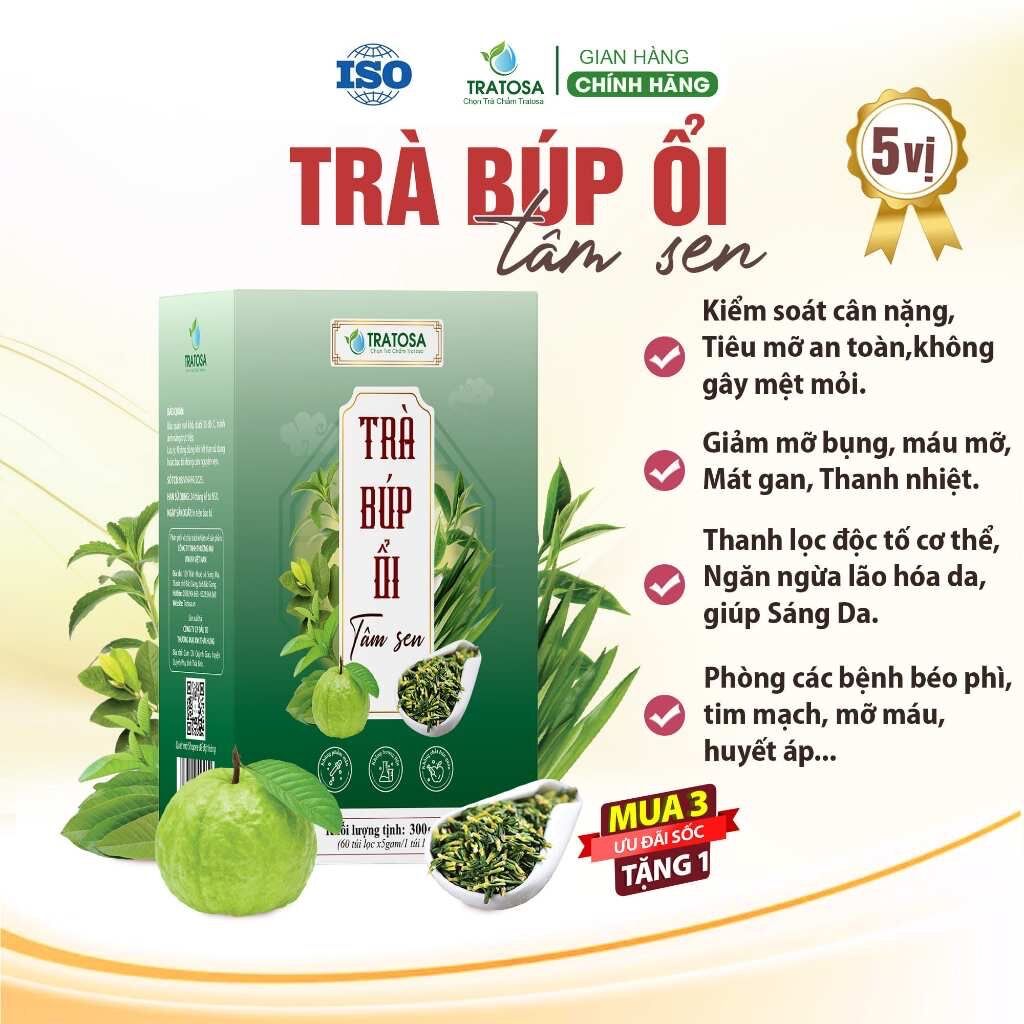 Tr&agrave; B&uacute;p Ổi Ti&ecirc;u Mỡ