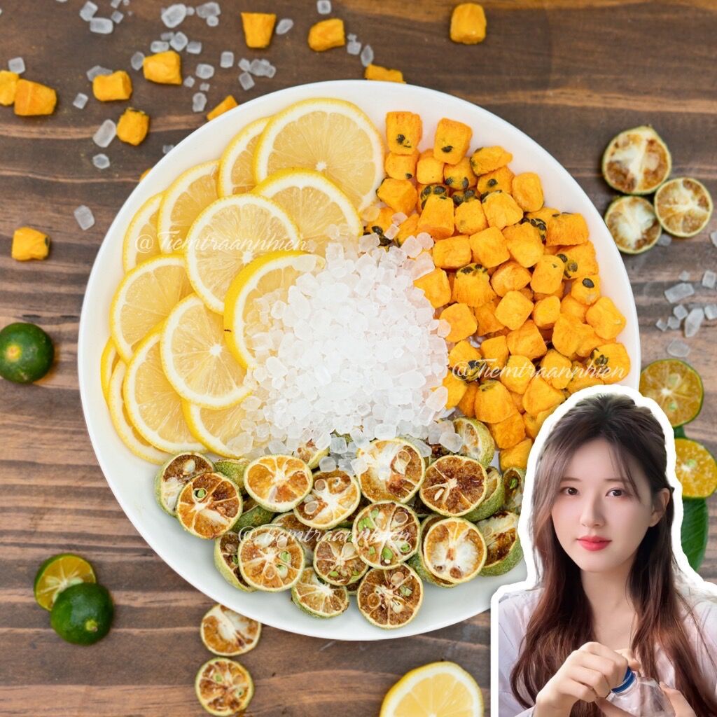Tr&agrave; Kim Quất trắng da Triệu Lộ Tư