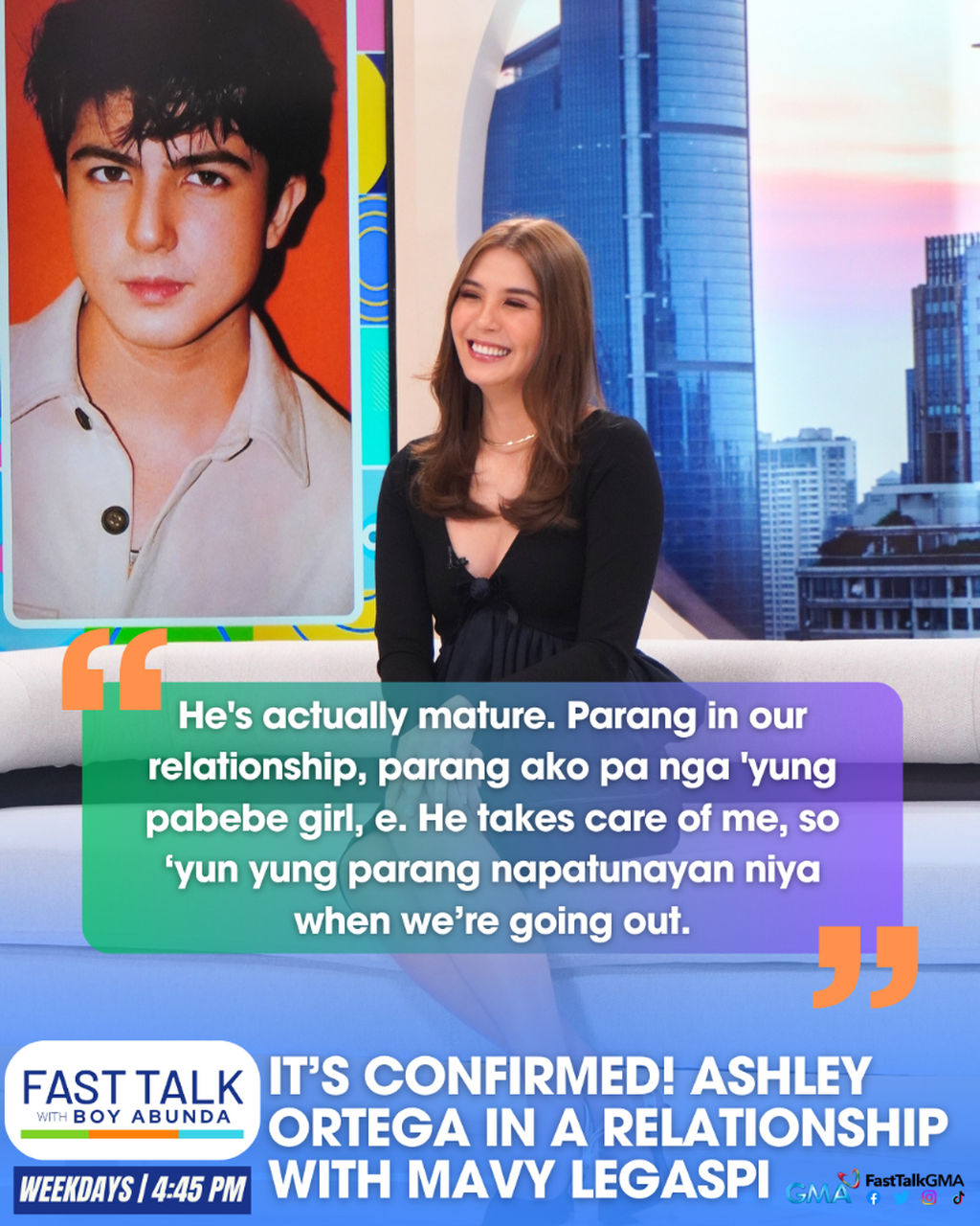 IT'S CONFIRMED! ASHLEY ORTEGA IN A RELATIONSHIP WITH MAVY LEGASPI