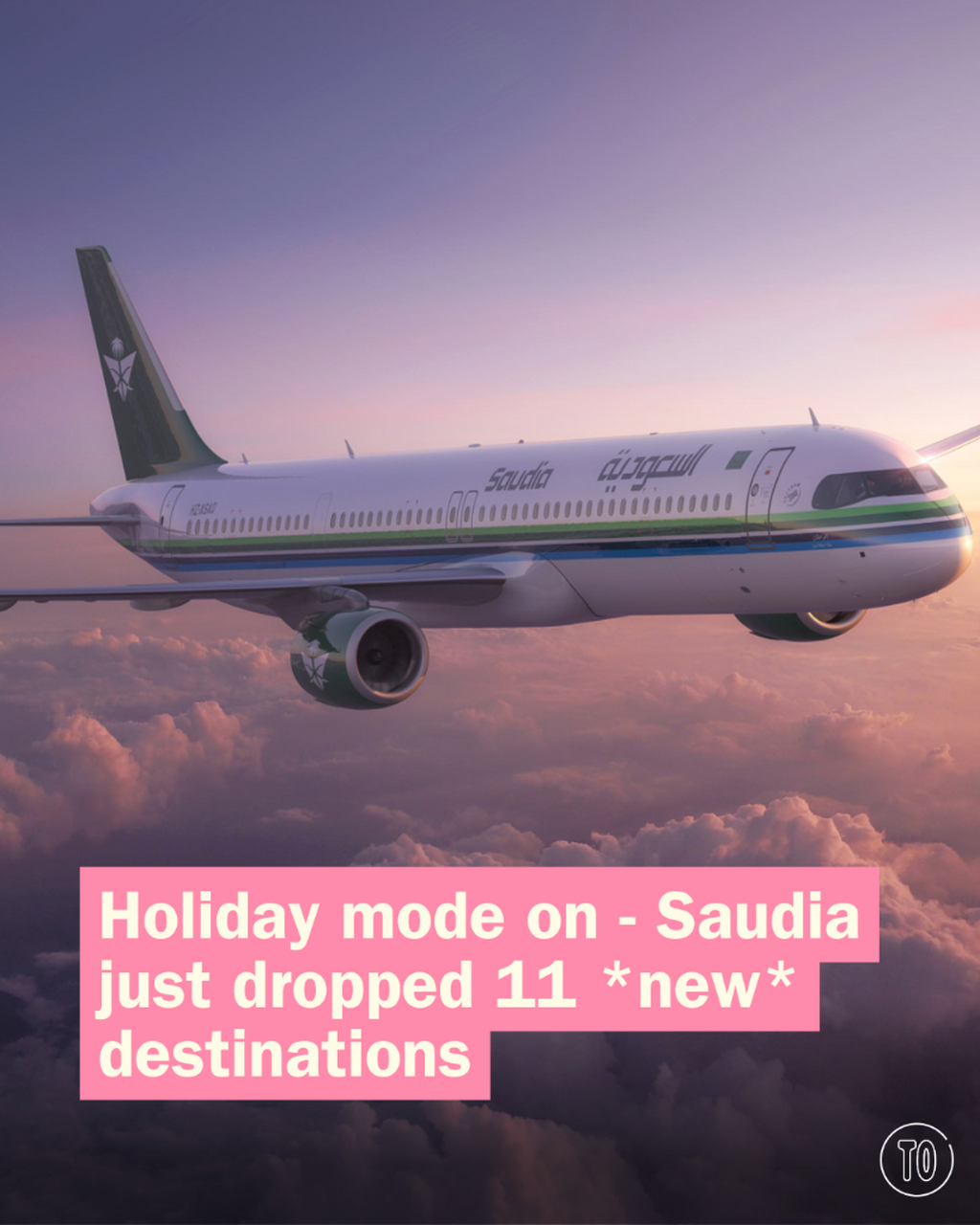 Saudia Airlines just dropped 11 new destinations 