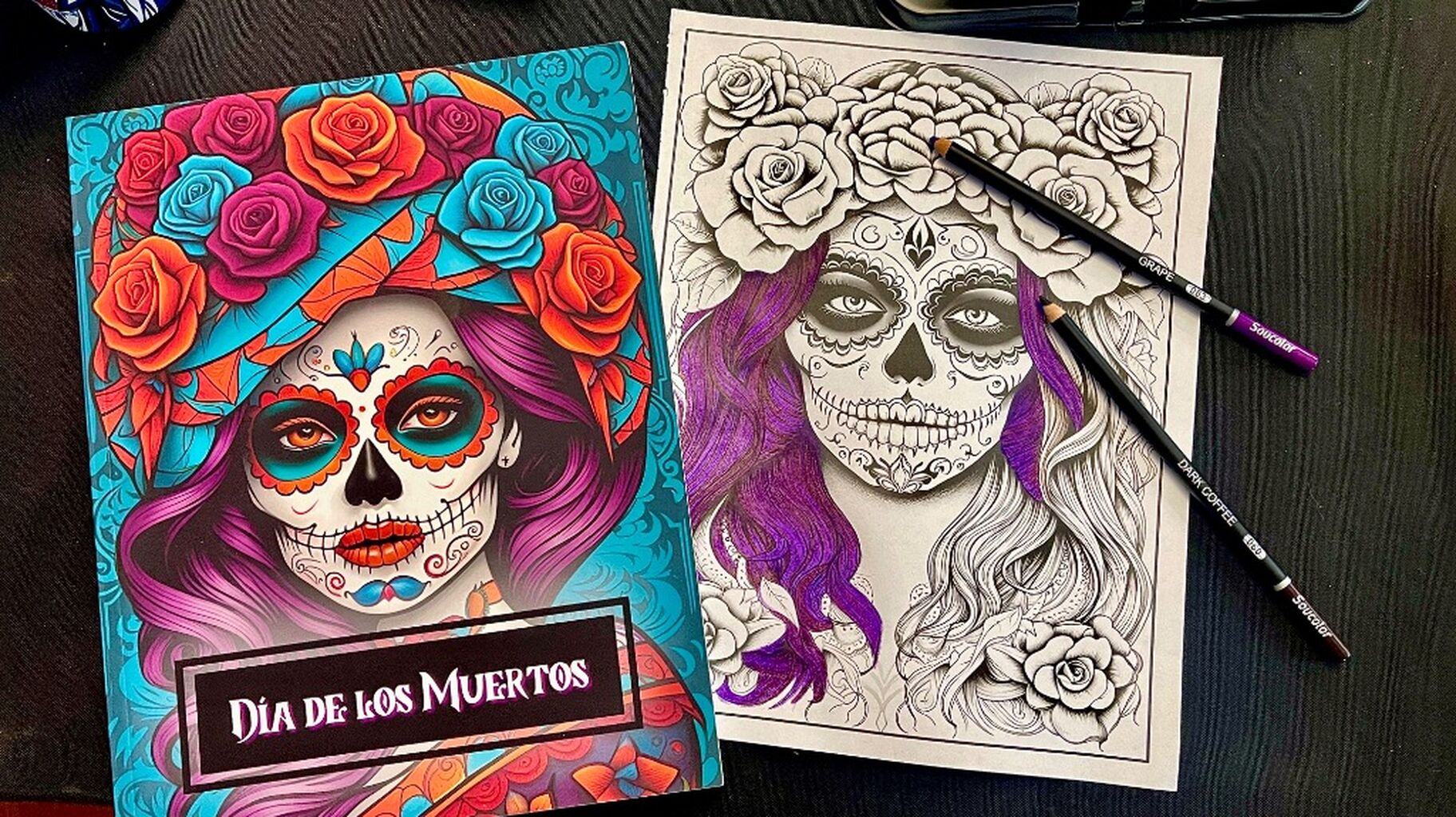 Day of the Dead Coloring Book