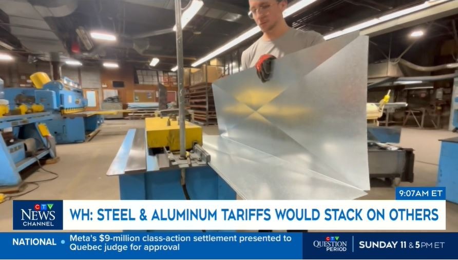 What Stacking Tariffs Means for Aluminum and Steel Exports - CTV