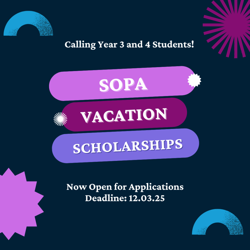 SoPA Vacation Scholarships 