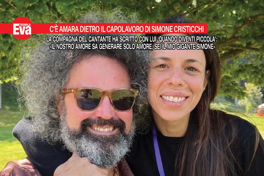 Simone Cristicchi, l'amore per la mamma e per Erika Maino