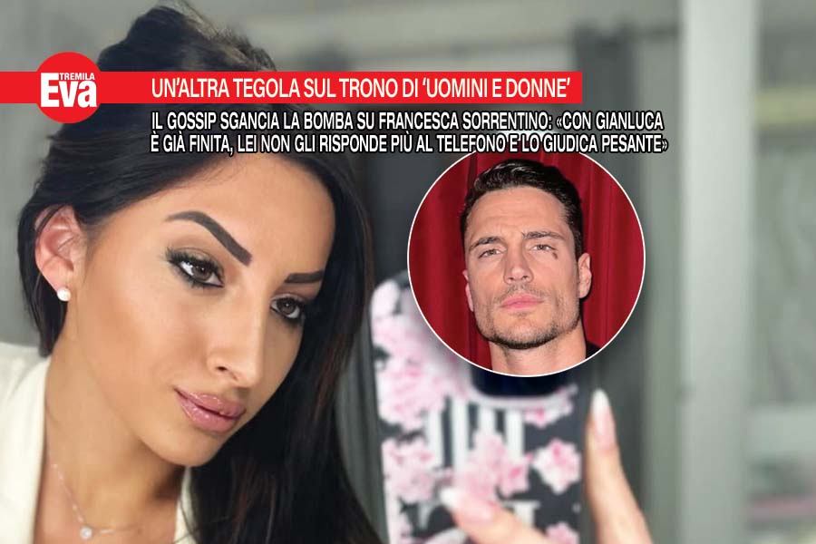 Francesca Sorrentino, addio a Gianluca dopo 2 settimane?