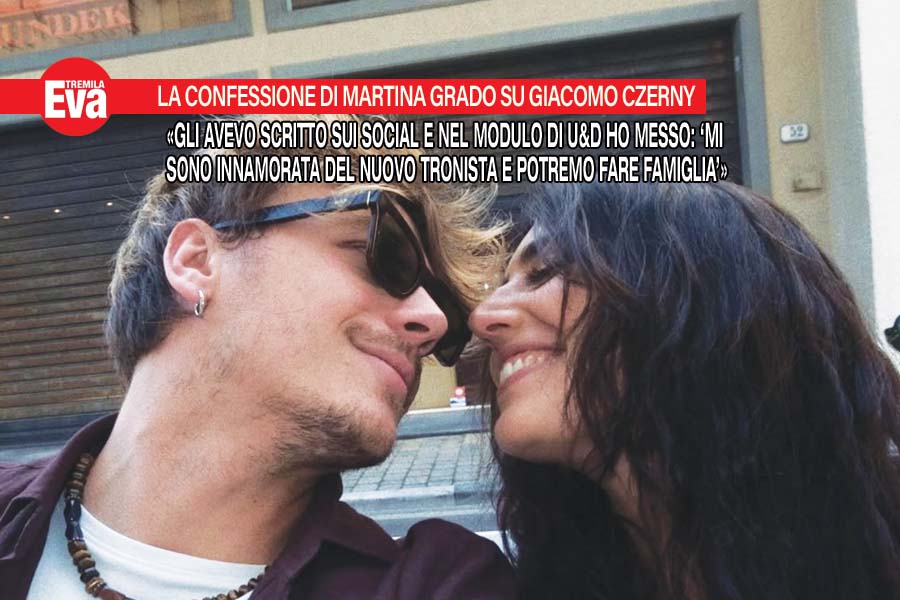 Martina Grado svela i segreti dell'amore per Giacomo Czerny