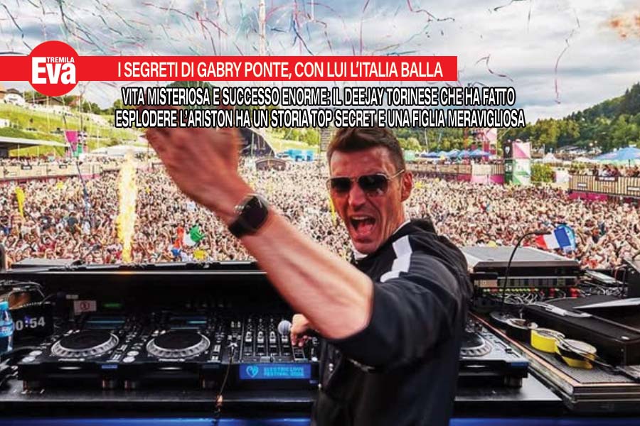 Gabry Ponte, ha una figlia bellissima ma amore top secret