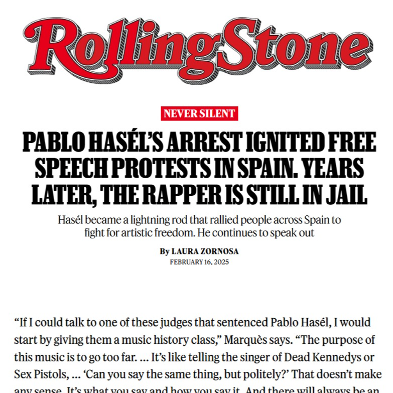 ROLLING STONE ARTICLE