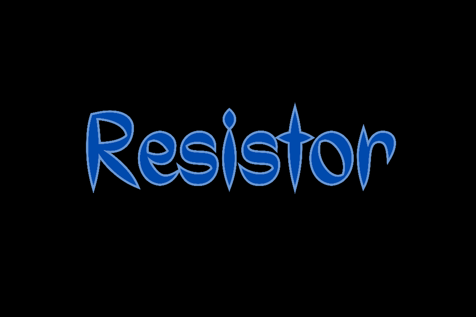 Resistors Unite, We Know Who They Are