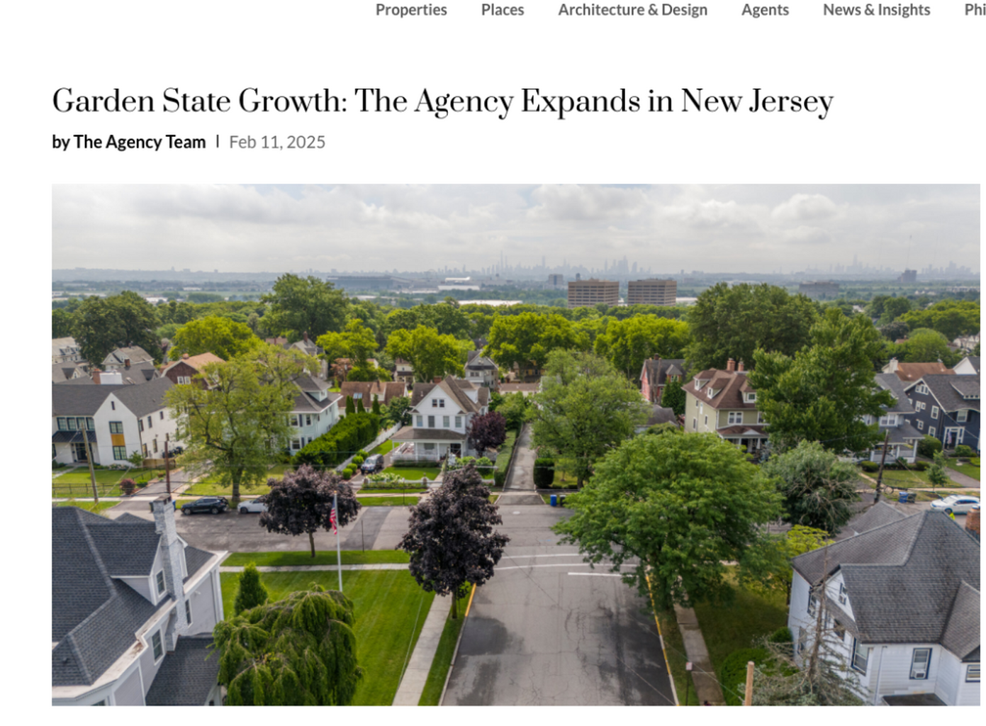 Garden State Growth: The Agency Expands in New Jersey