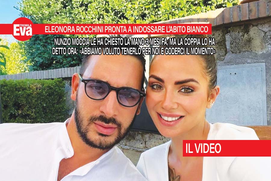 Eleonora Rocchini ha detto s&igrave; a Nunzio Moccia: presto sposi