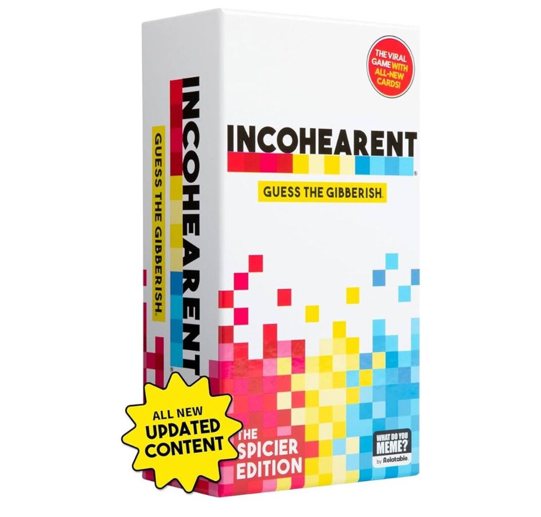 Incohearent card game &mdash; Guess the gibberish 😂