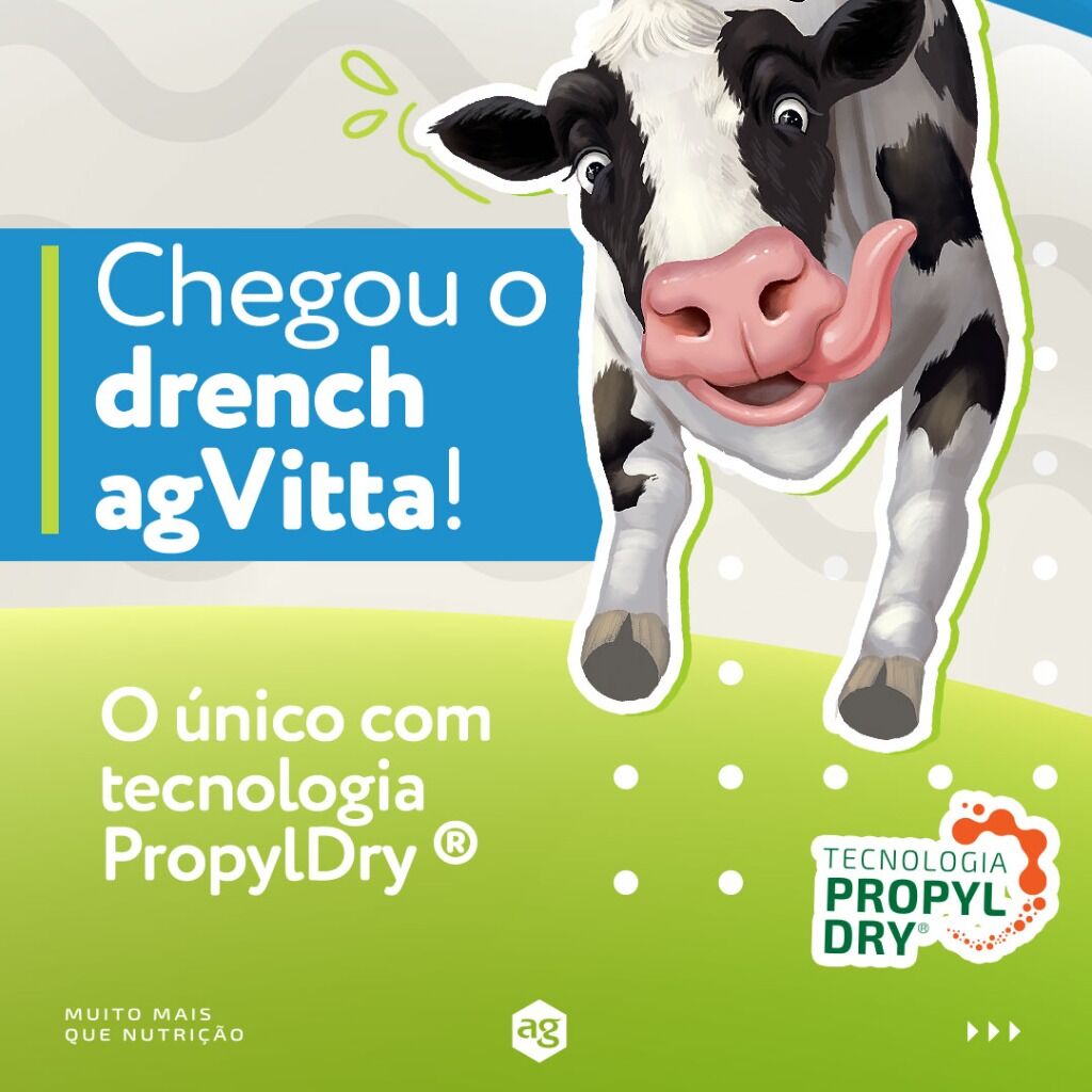 Garanta a hidrata&ccedil;&atilde;o das vacas! E forne&ccedil;a energia para a s&iacute;ntese do leite! De forma pr&aacute;tica. Sem o uso de sonda esof&aacute;gica.
