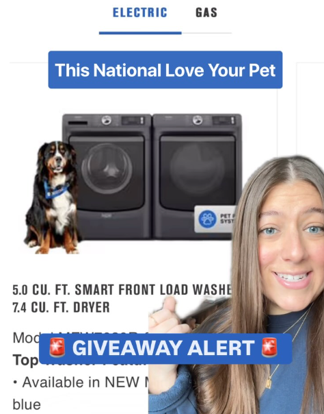 Maytag Pets Giveaway Rules