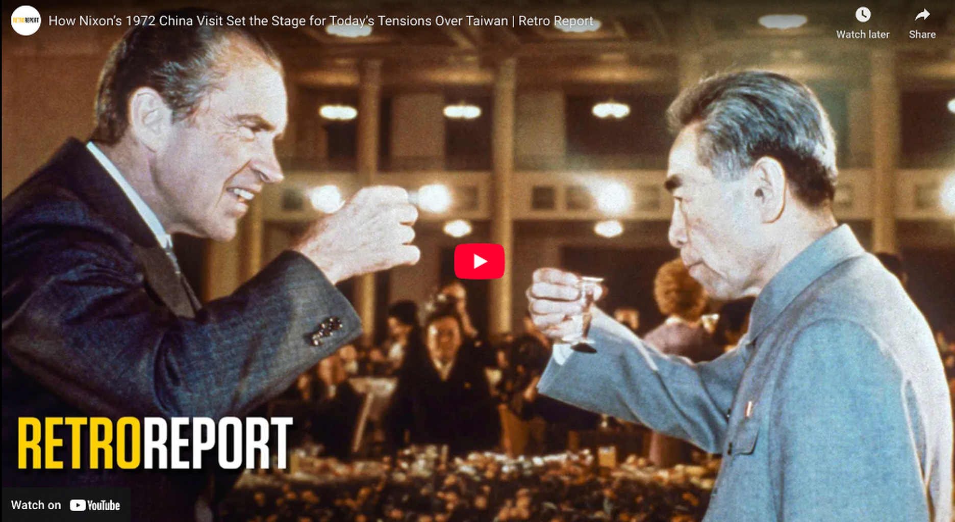 How Nixon&rsquo;s 1972 China Visit Set the Stage for Today&rsquo;s Tensions Over Taiwan