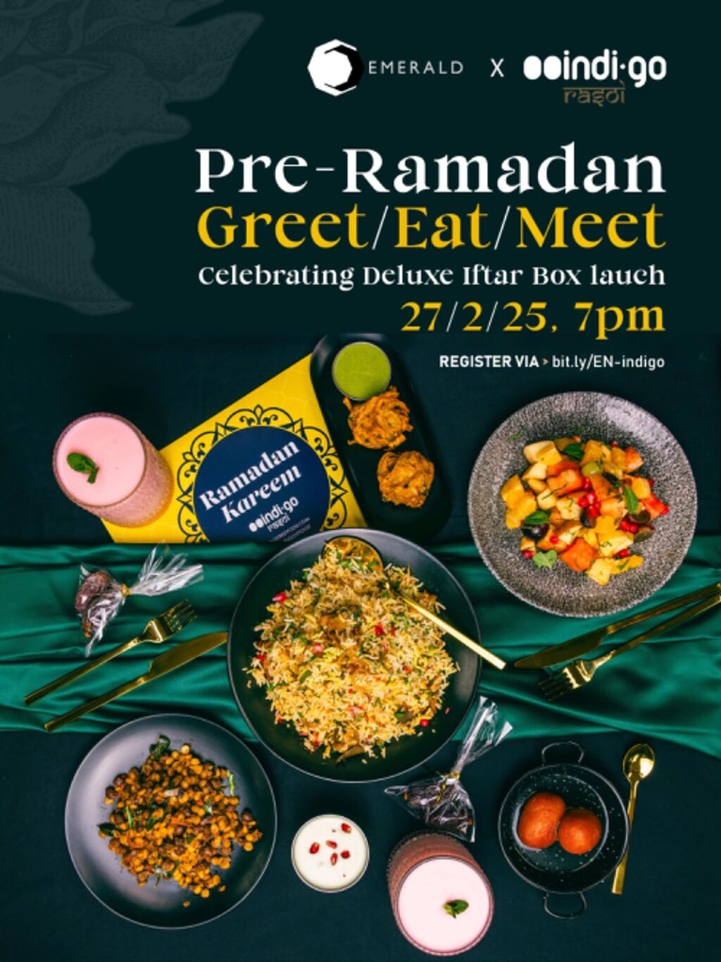 Pre-Ramadan at Indigo - 27/2/25