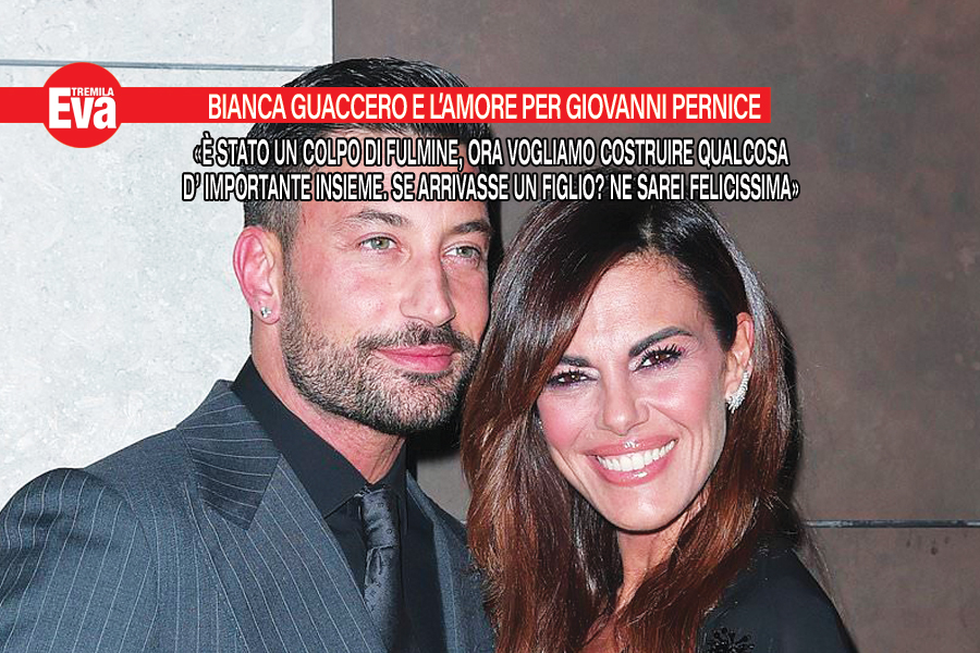 Bianca Guaccero: felicit&agrave; con Giovanni Pernice e un figlio?