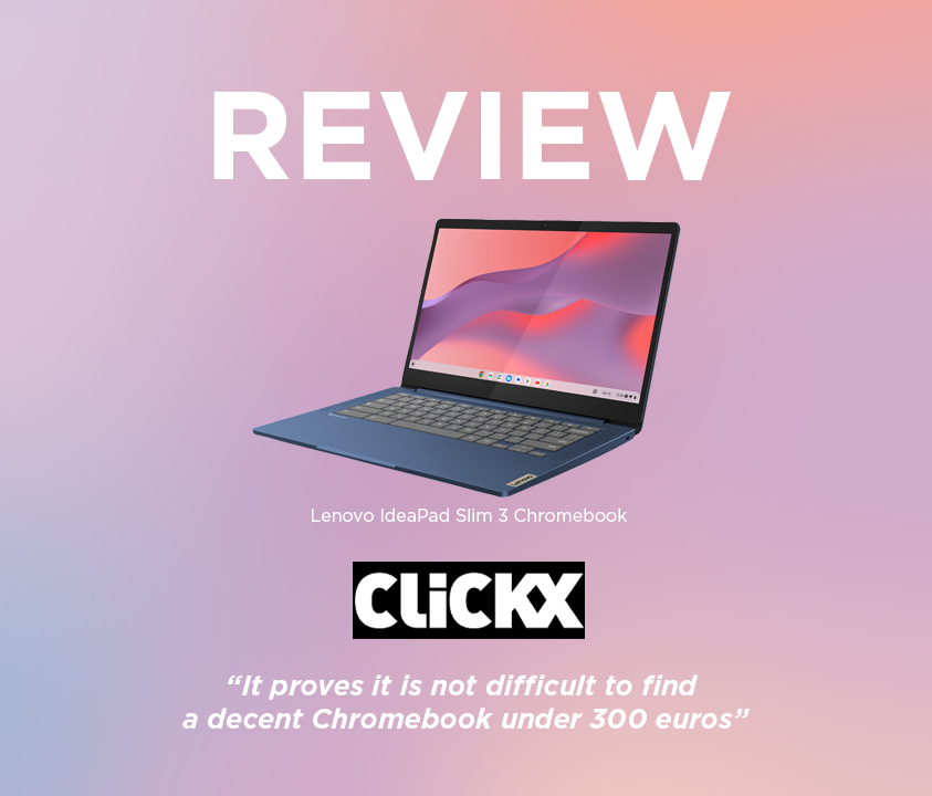 Lenovo IdeaPad Slim 3 Chromebook Review