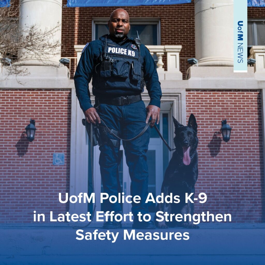 University of Memphis Police Adds K-9 in Latest Effort to Strengthen Safety Measures