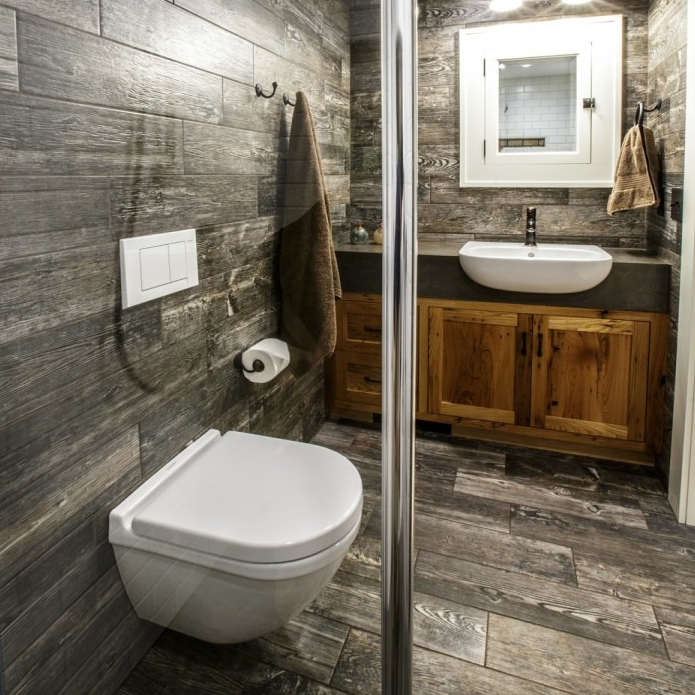 Increasing Bathroom Space in a Century-Old Farmhouse: Fall Creek, WI