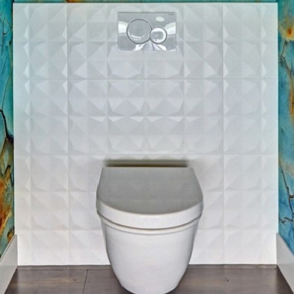 POWDER ROOM in Mid-Century Ranch: Sacramento, CA
