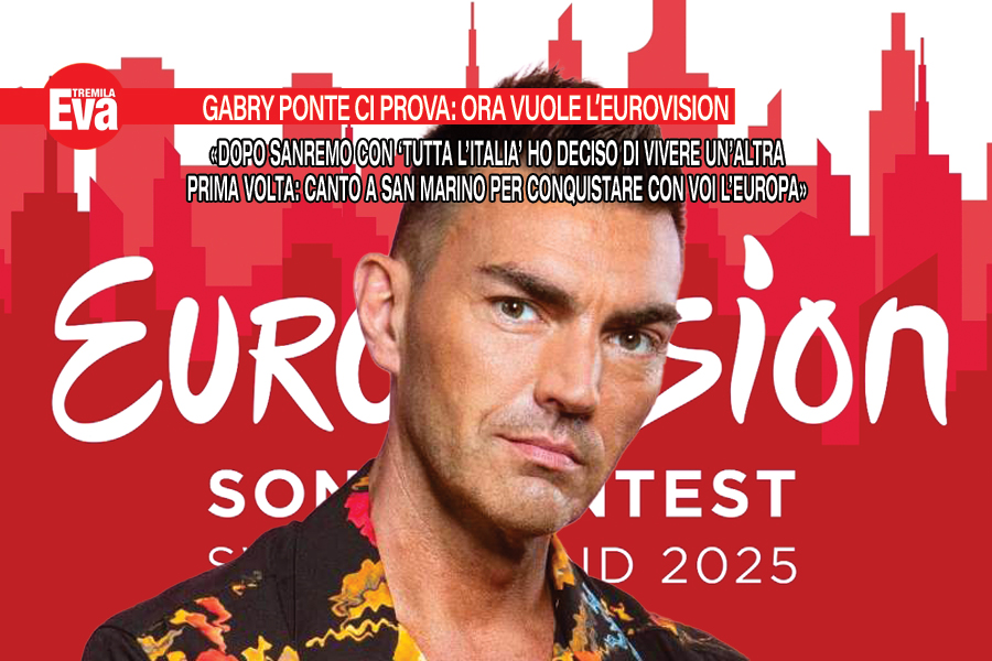 Gabry Ponte, dopo Sanremo vuole l'Eurovision - LA STORIA