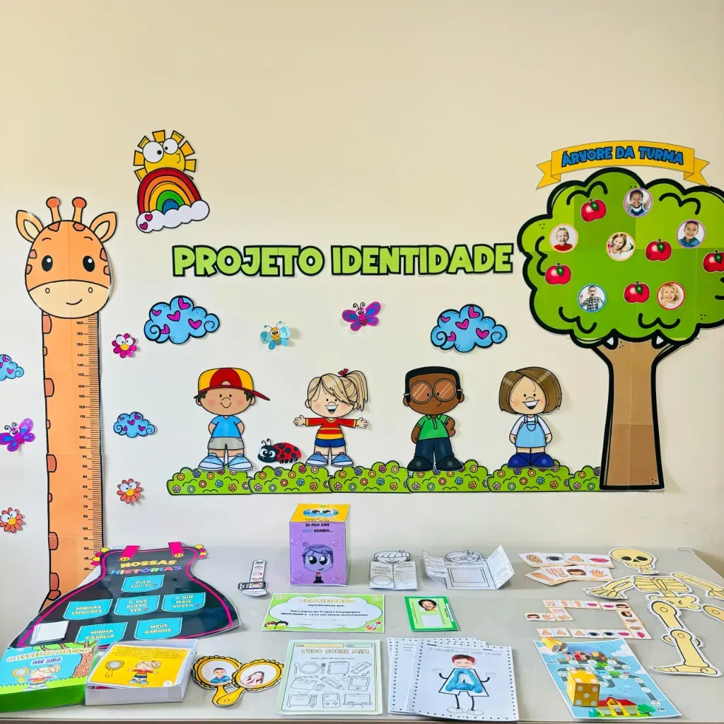 Projeto pedag&oacute;gico Identidade "Explorando quem somos"