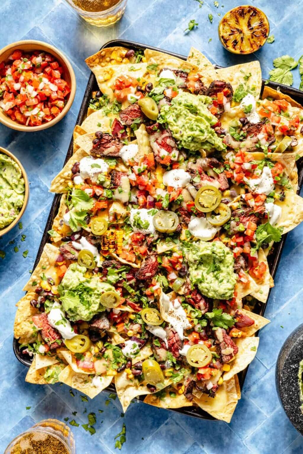 Grilled Chipotle Steak Nachos