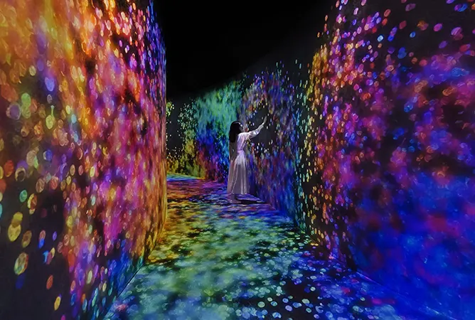 teamLab Phenomena Abu Dhabi Will Open on 18 April Within Saadiyat Cultural District Abu Dhabi