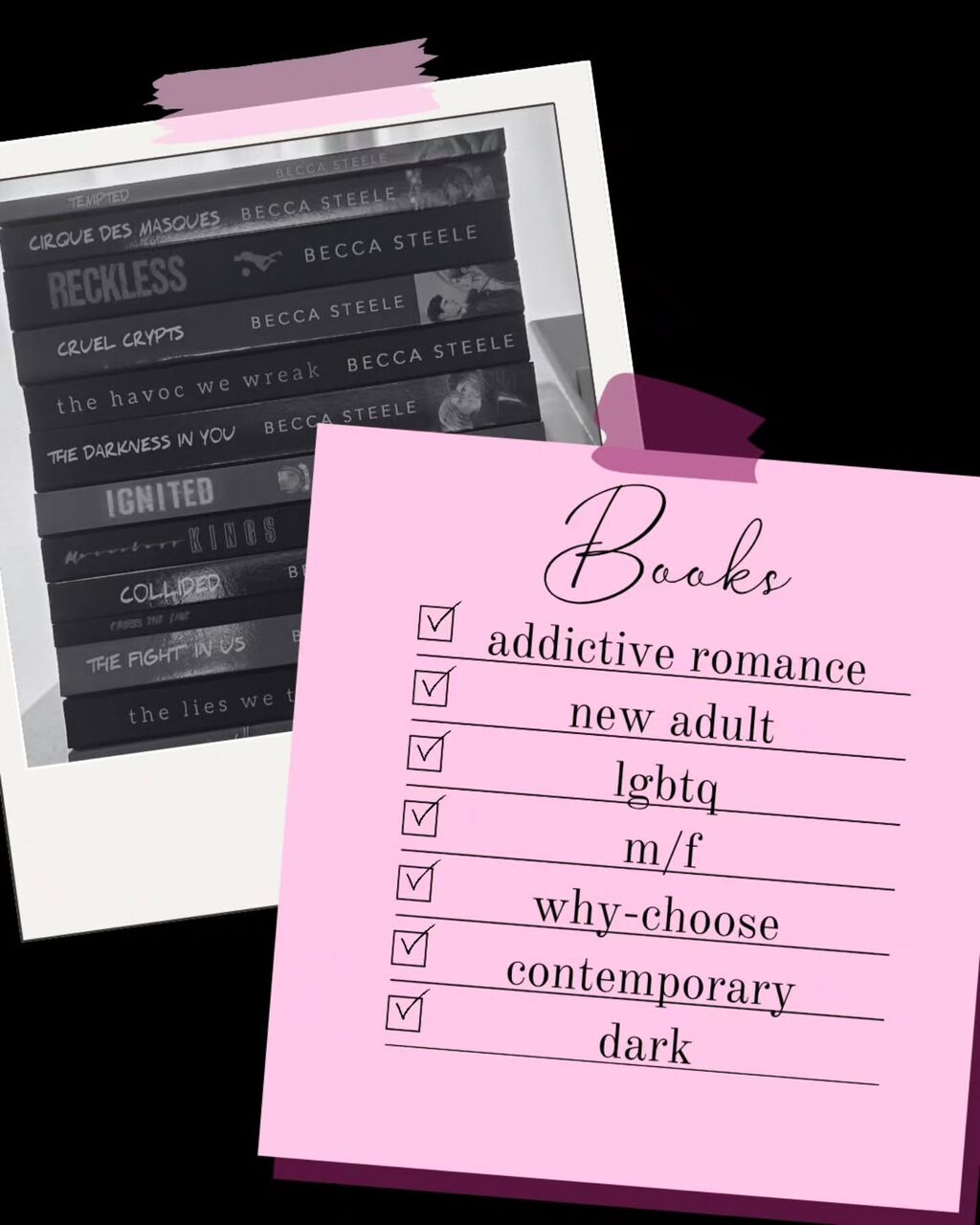 Becca Steele books