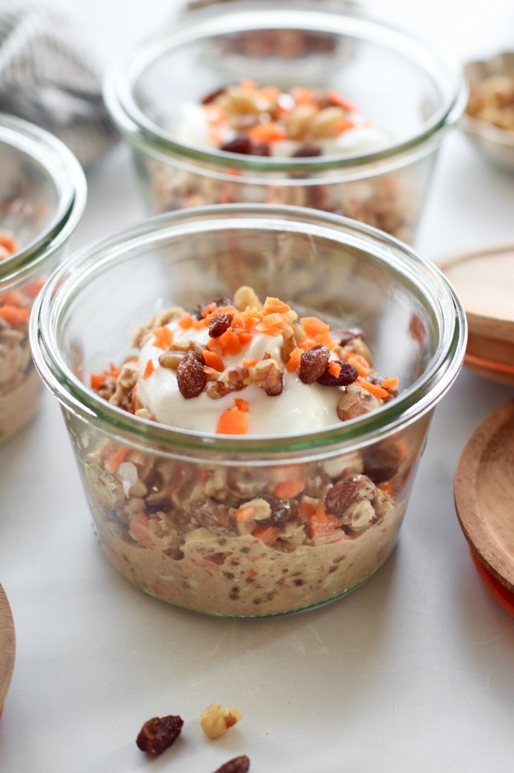 Carrot Cake Overnight Oats