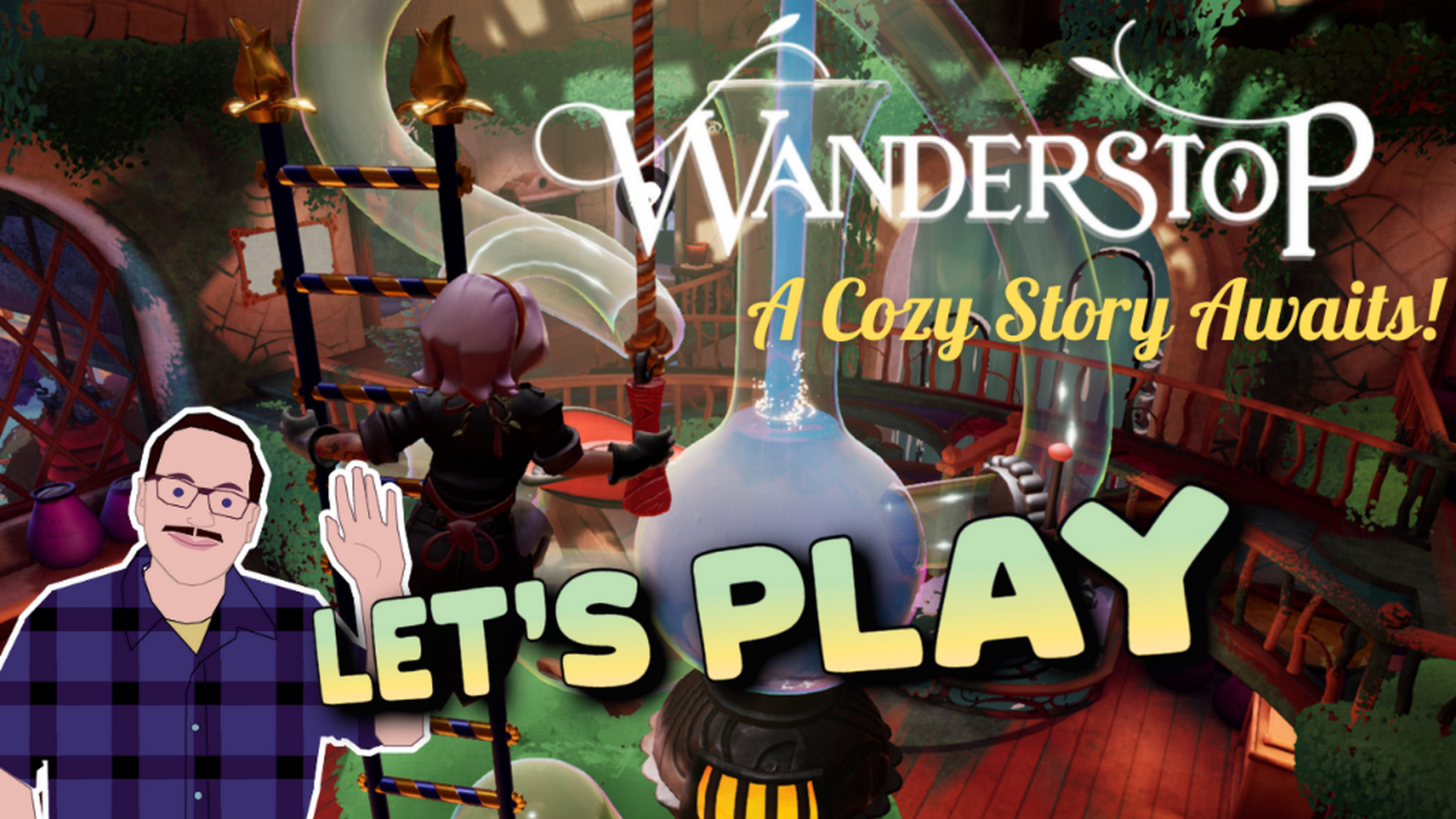 ☕ A Cozy Story-Rich Tea Shop Adventure | Wanderstop Let's Play - YouTube