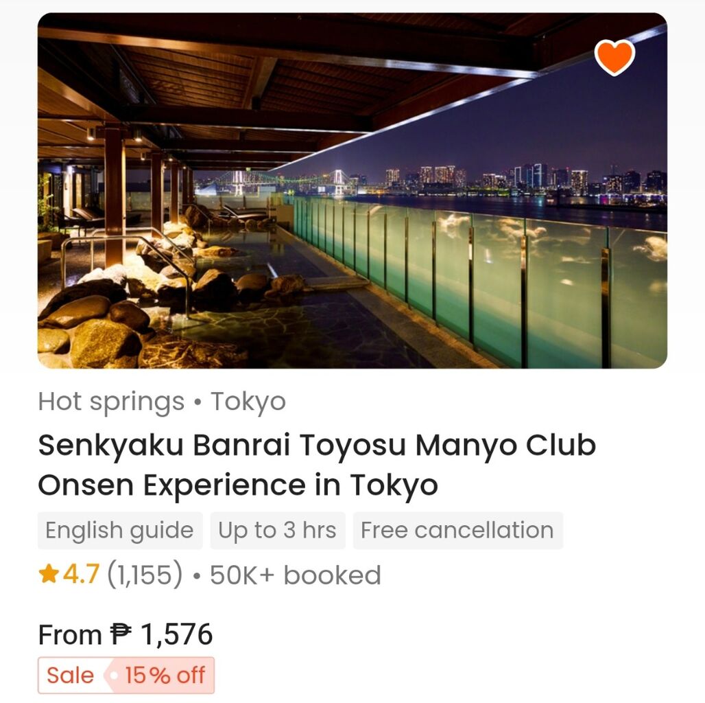 Toyosu Manyo Club - Onsen in Tokyo