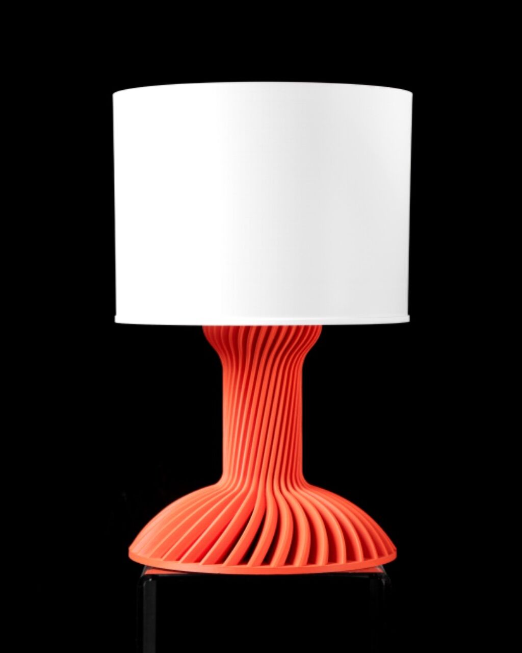 Ridged Table Lamp