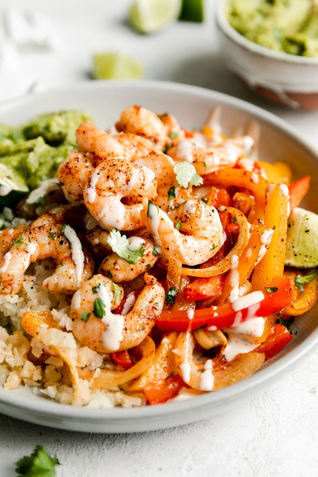 Shrimp Fajita Bowls
