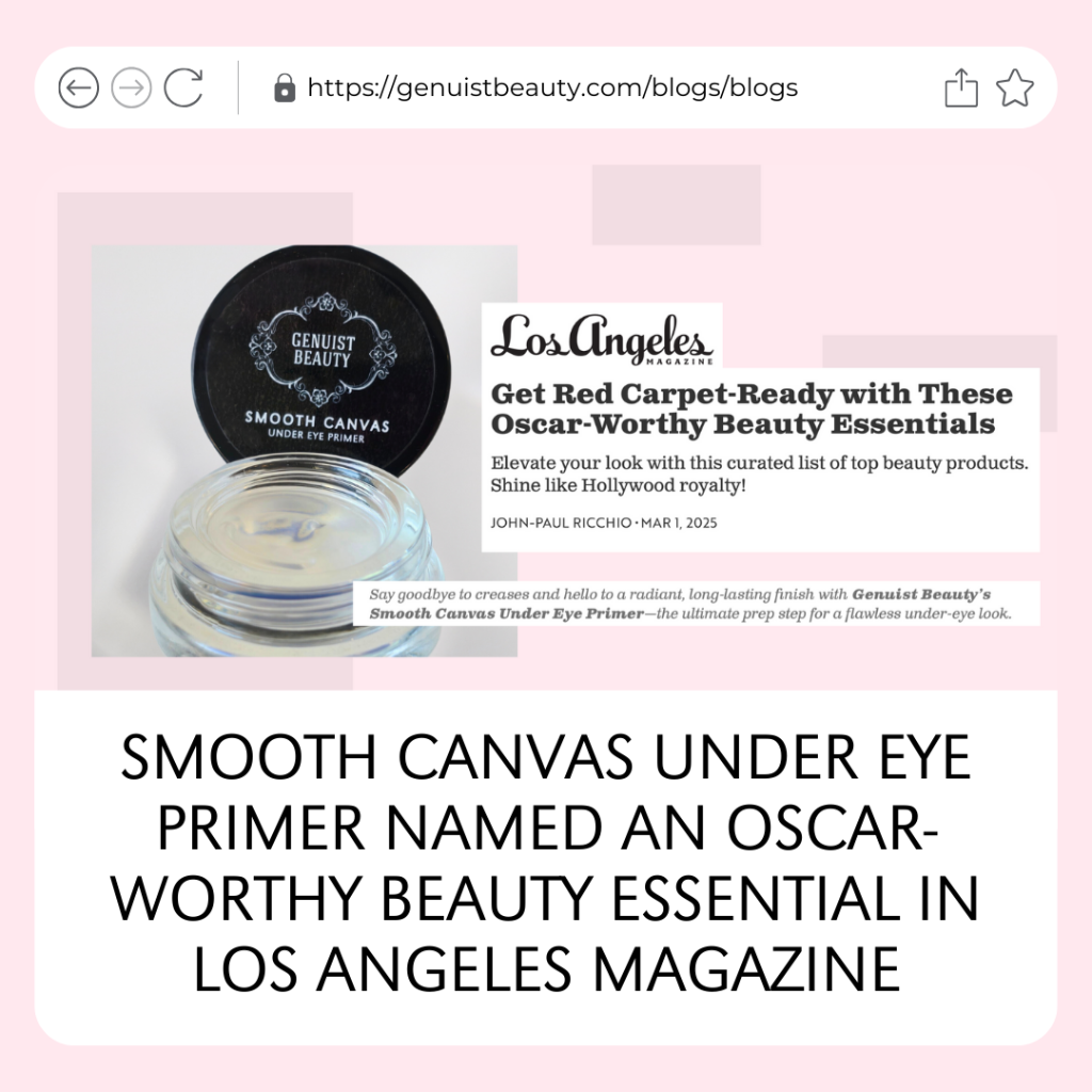 Genuist Beauty's Smooth Canvas Featured in Los Angeles Magazine