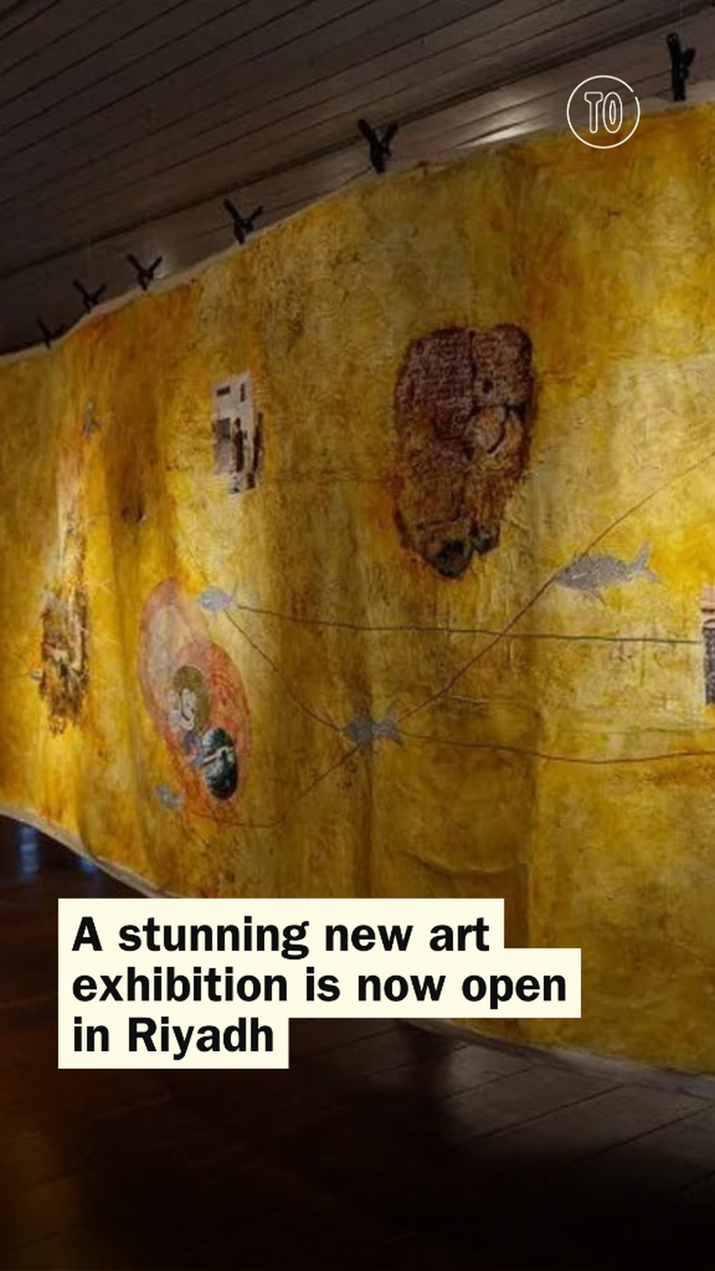A stunning new art exhibition is now open in Riyadh