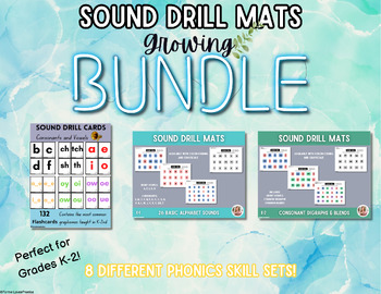 Growing Phonics Sound Drill Mats Bundle