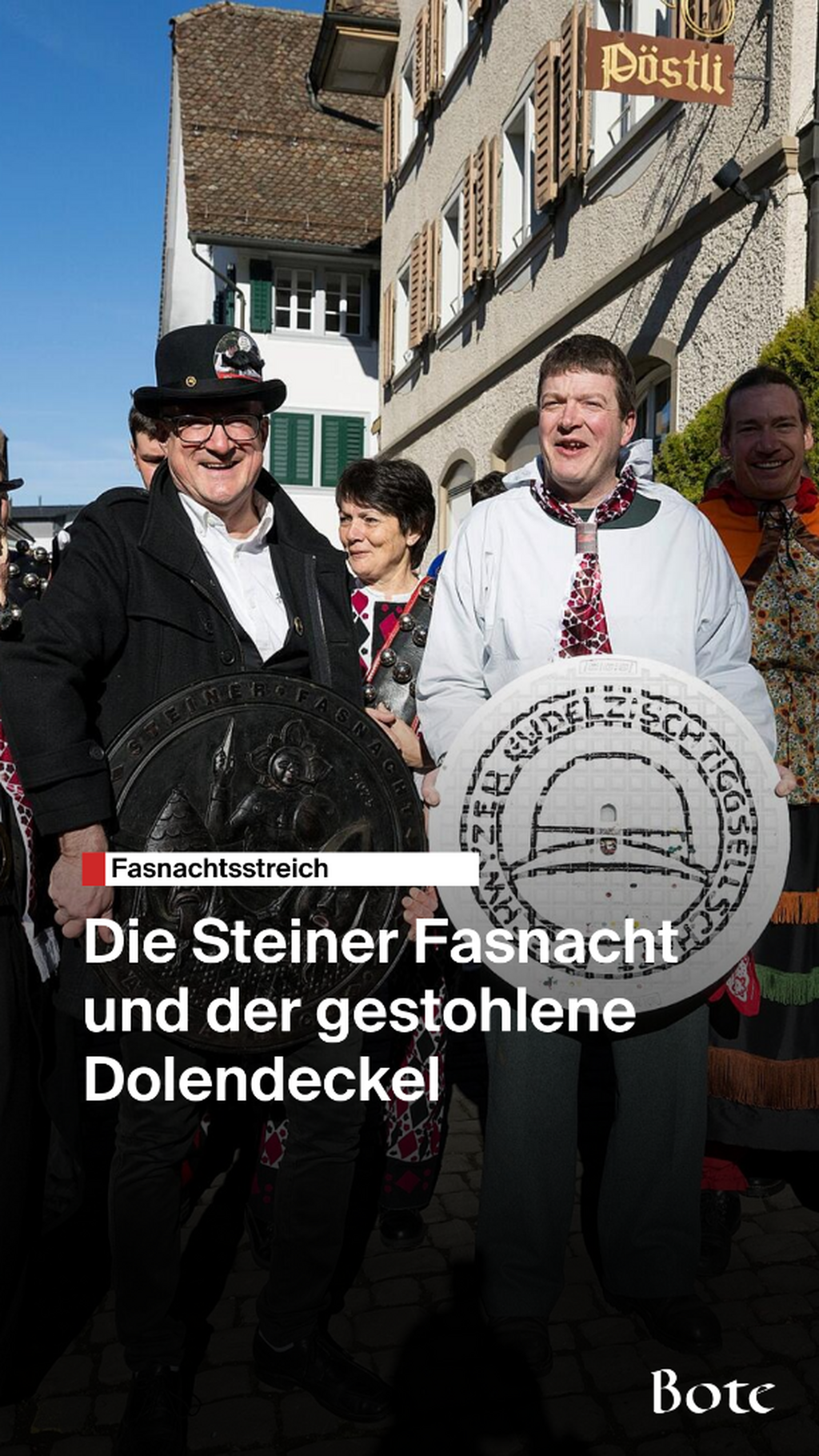 Dolendeckel Steinen