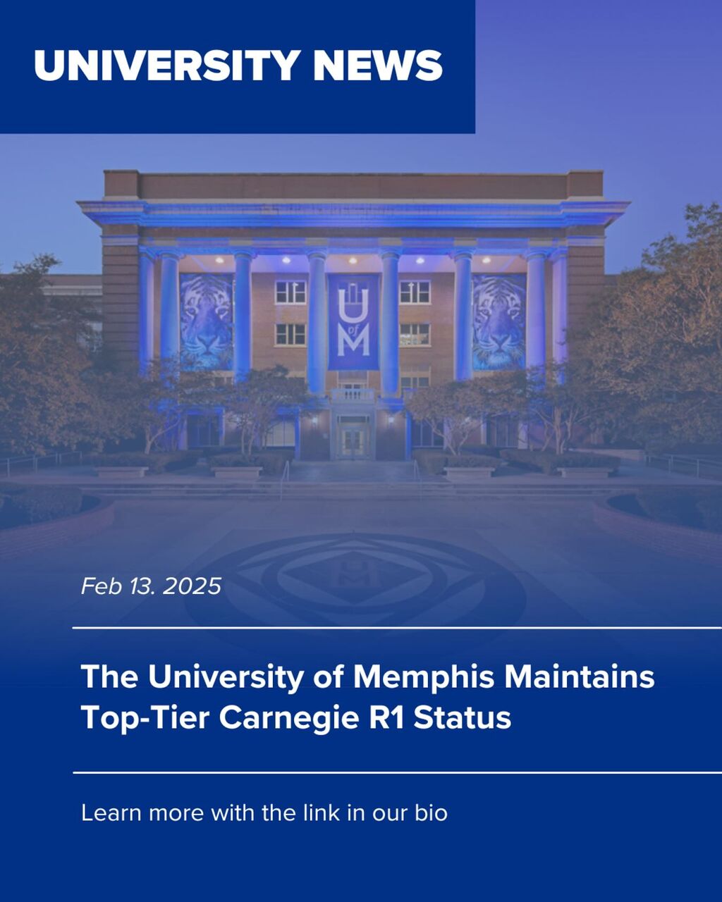UofM Maintanis R1 Status