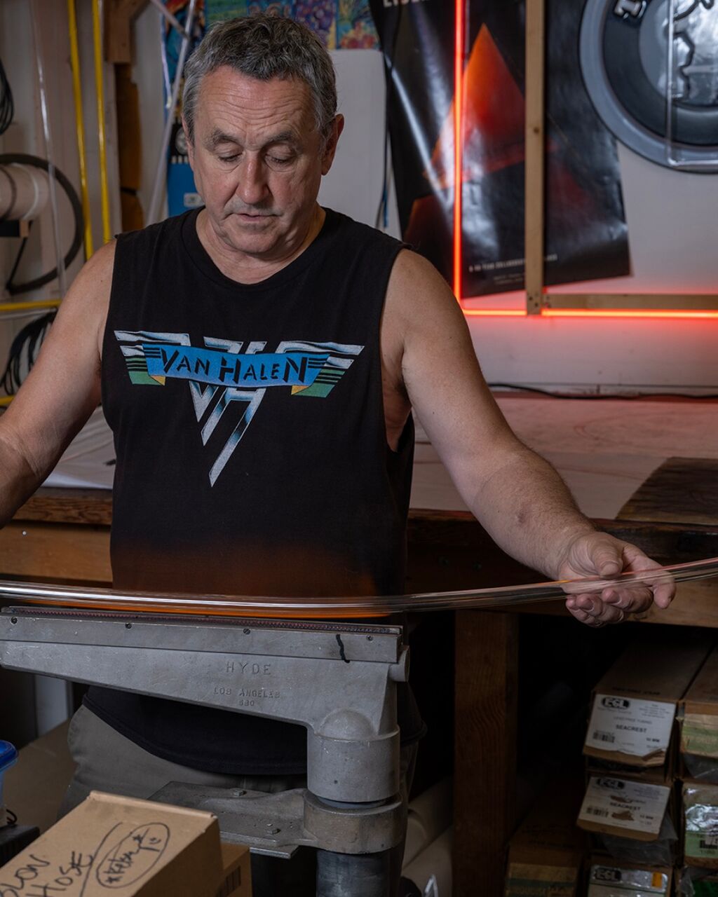 As Darkness Falls: Neon Shines Bright