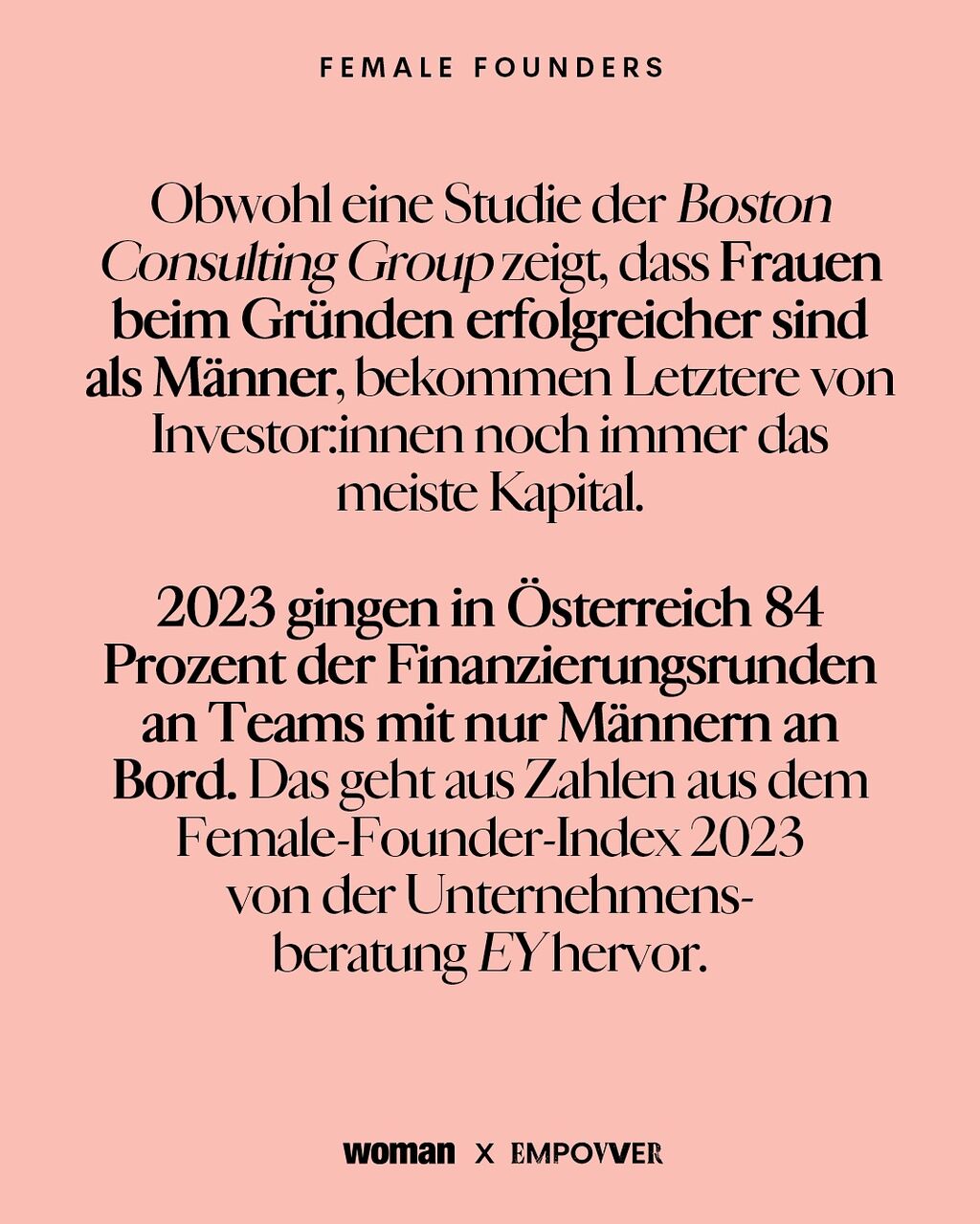 WOMAN x EMPOVVER Gewinnspiel