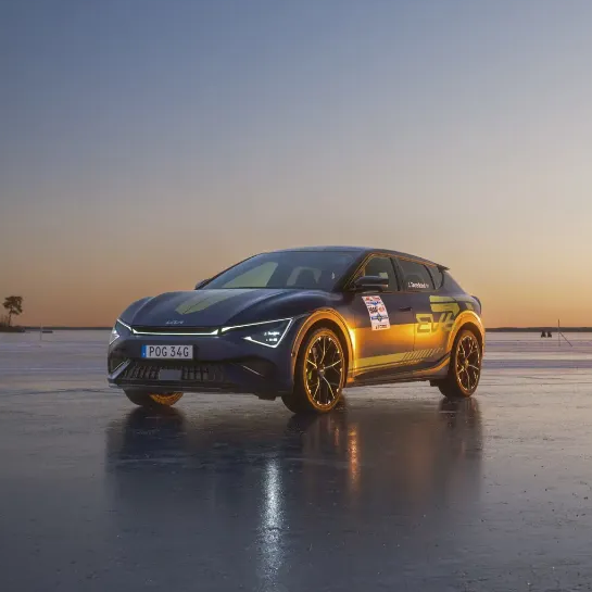 Kia EV6 GT s&auml;tter nytt v&auml;rldsrekord!