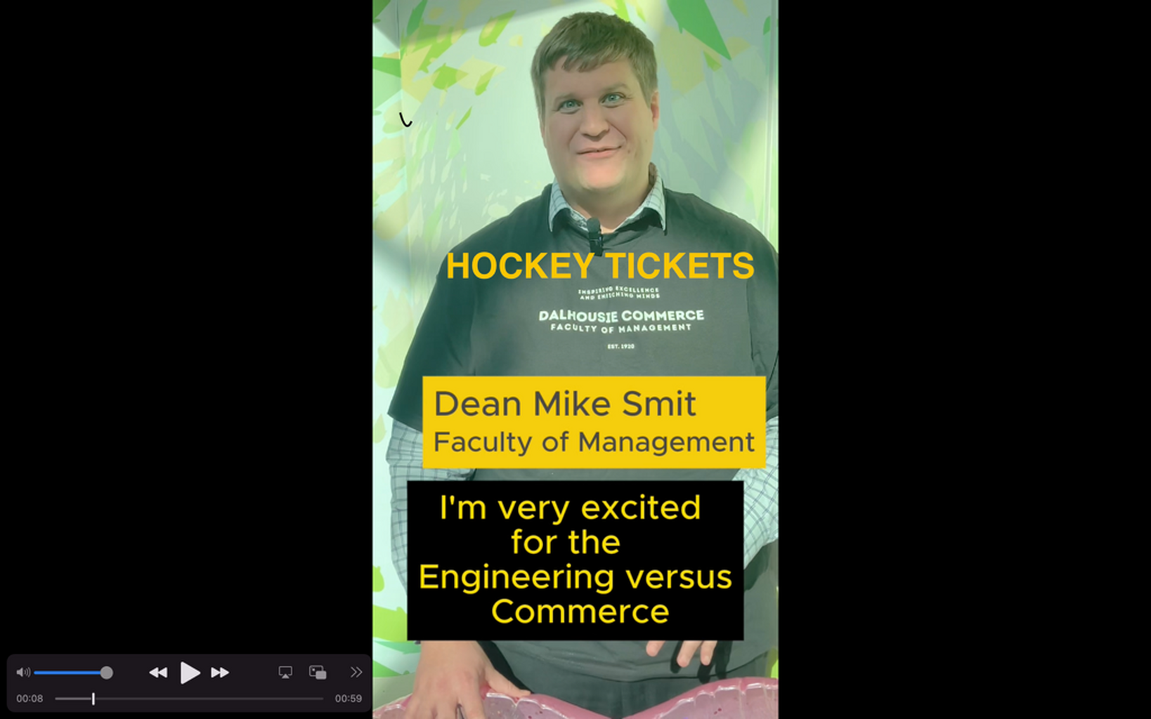 TICKETS FOR ENGVSCOMM HOCKEY GAME
