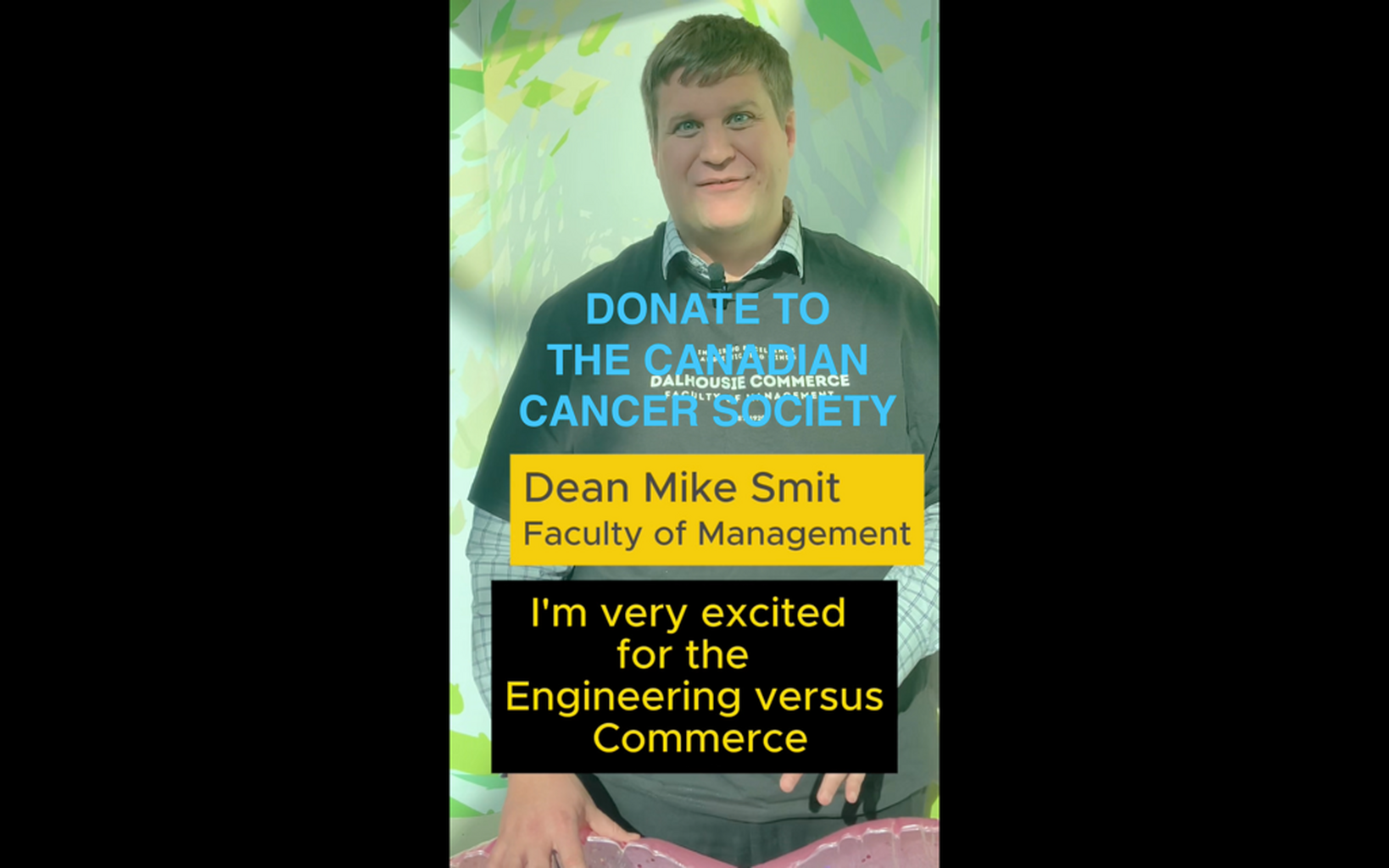 DONATE TO THE CANADIAN CANCER SOCIETY